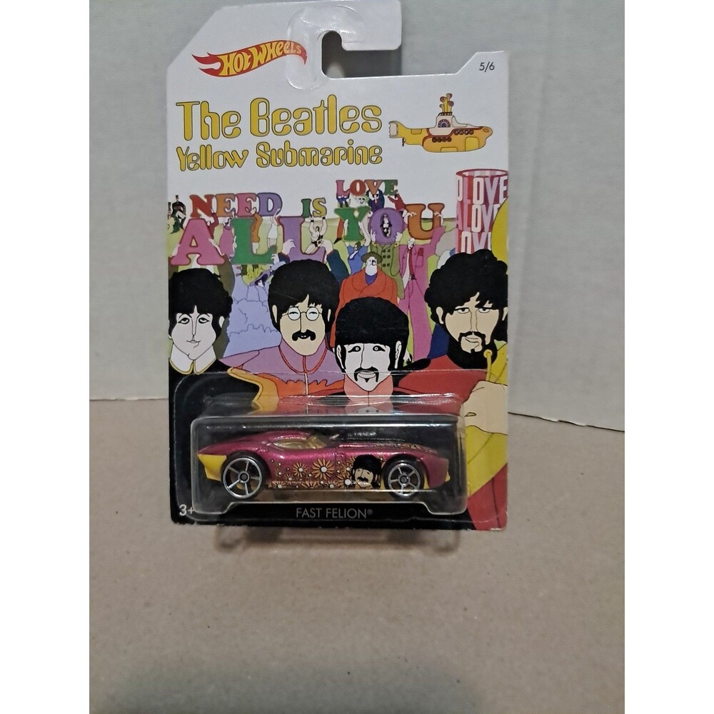 Hot Wheels  The Beatles Yellow Submarine  Fast Felion  Ringo Starr 5/6